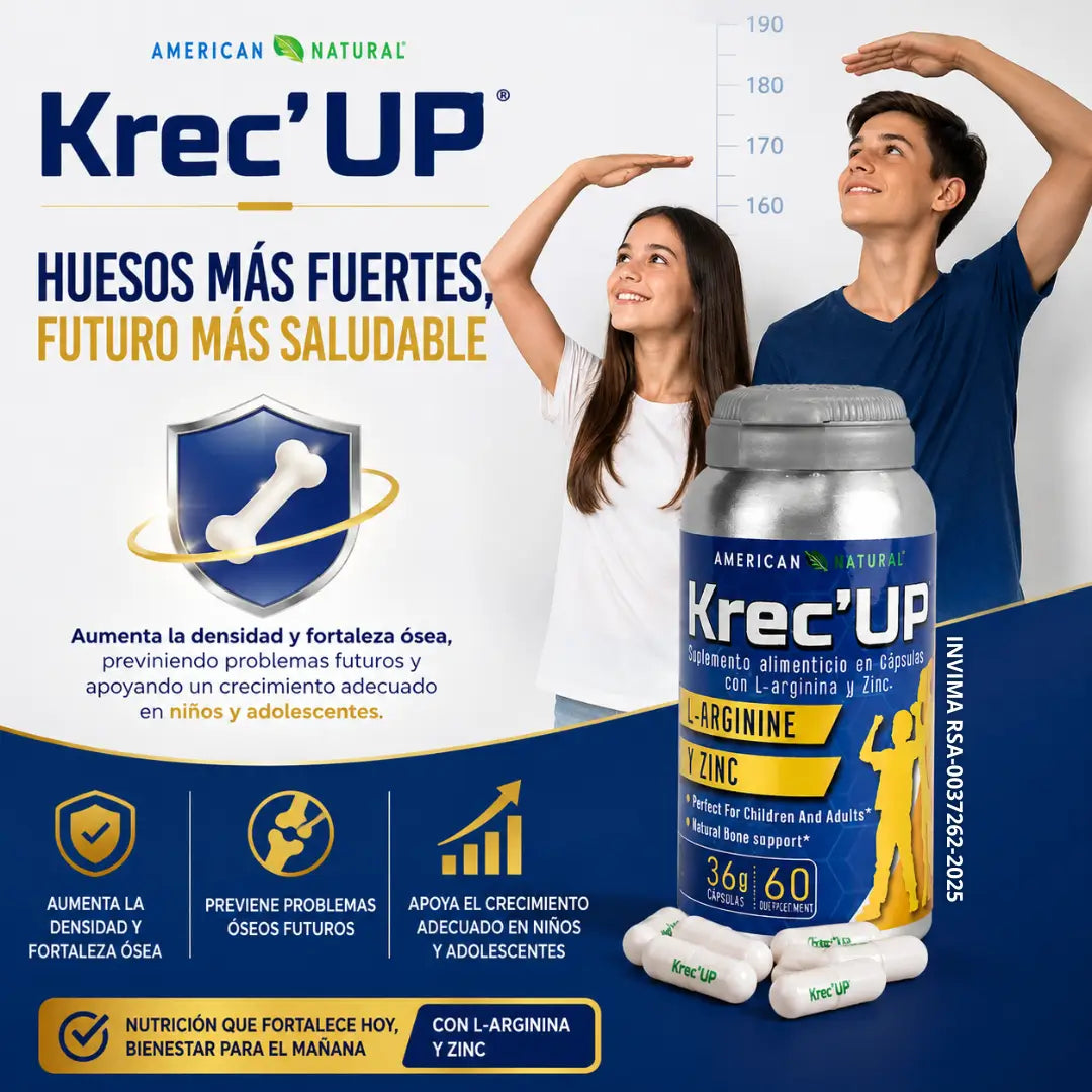 KRECEUP® – Apoyo Nutricional para el Crecimiento
