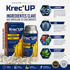 KRECEUP® – Apoyo Nutricional para el Crecimiento