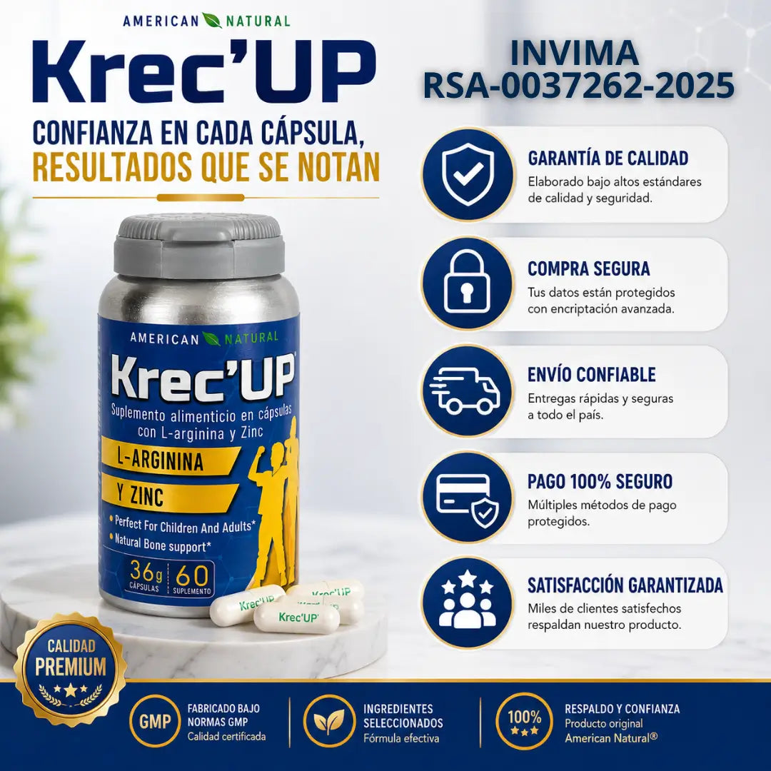 KRECEUP® – Apoyo Nutricional para el Crecimiento
