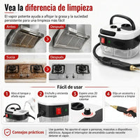 VaporPro Limpiador Multiusos Portátil Compacto